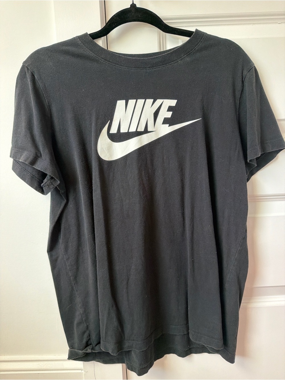 Nike Woman's Black Logo T-Shirt
